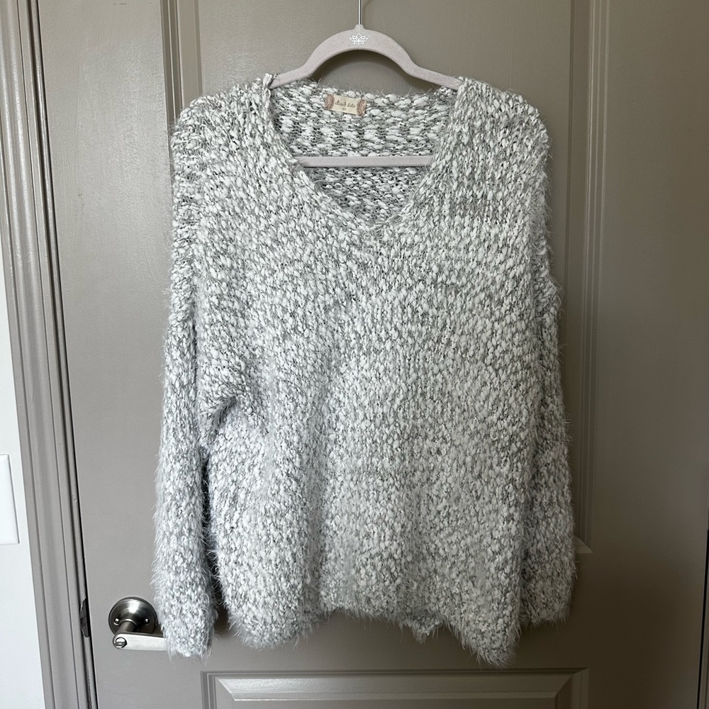 ALTAR’d STATE Ultra Soft V-Neck Tunic Sweater